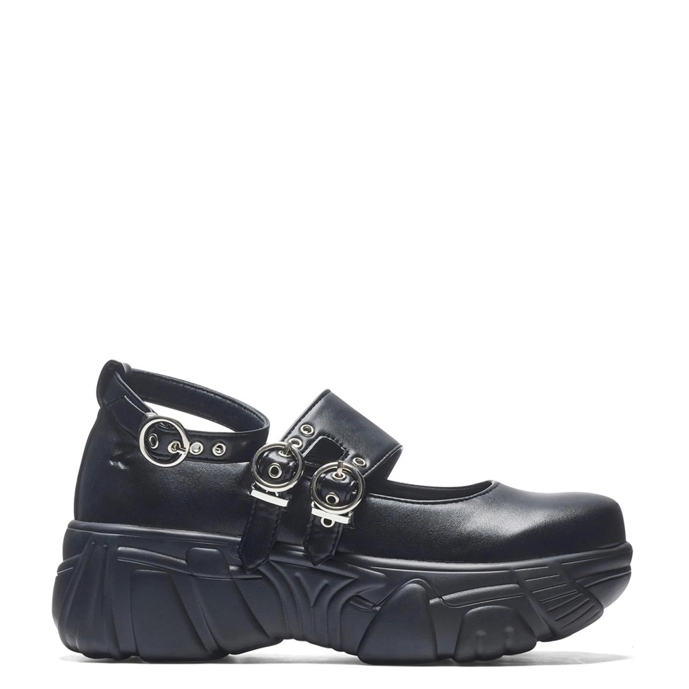KOI Footwear Seraphon Mystic Buckle Chunky Shoes UK8 US10